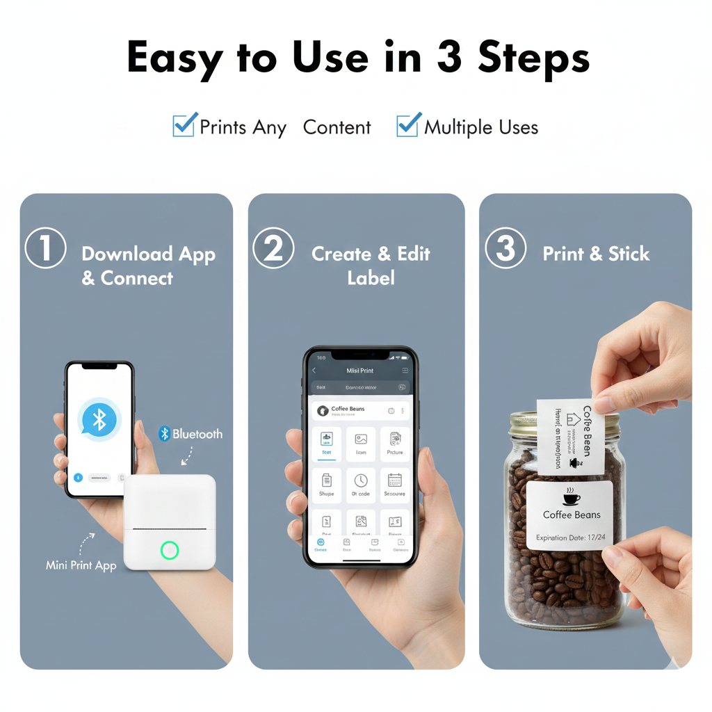 Salouje Sticker Printer